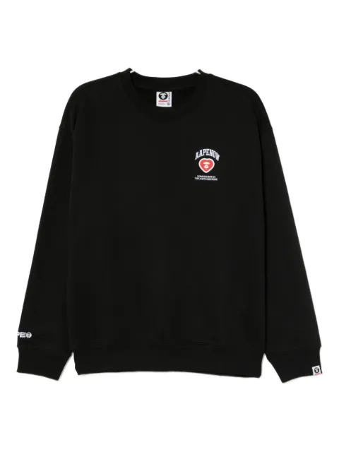 AAPE BY *A BATHING APE® logo-patched sweatshirt