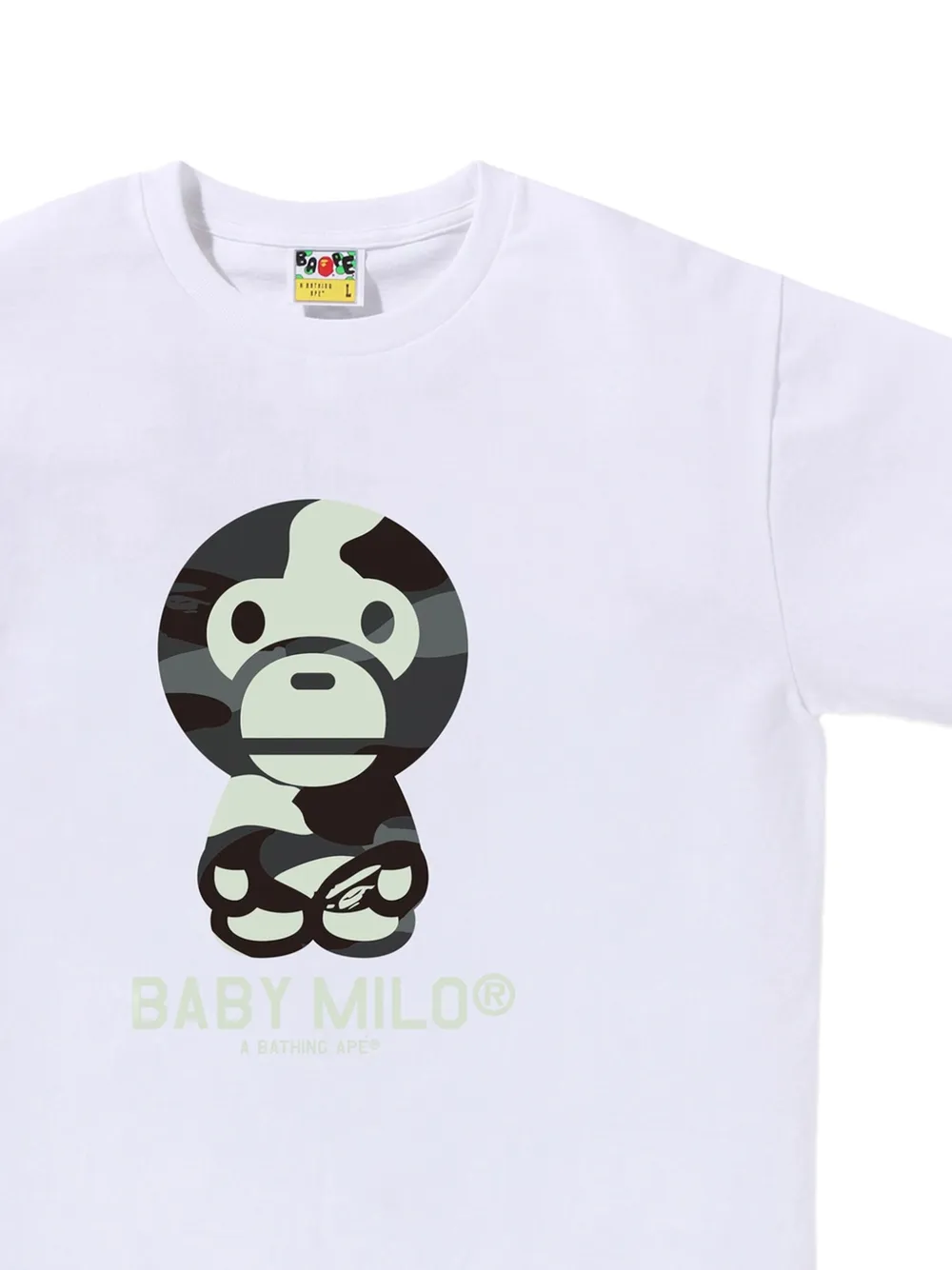 A BATHING APE® Baby Milo graphic T-shirt | T-Shirts | Image 2
