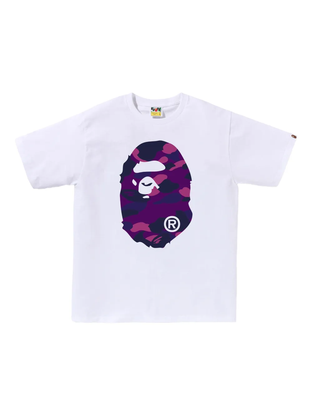 A BATHING APE® camo-print T-shirt | White | Image 1