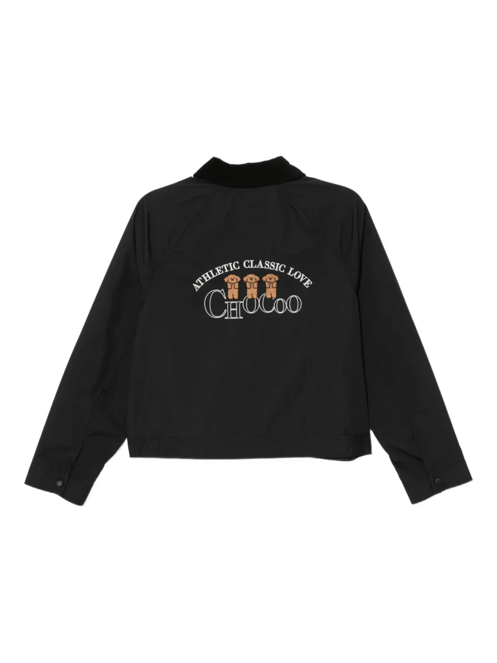 CHOCOOLATE puppy-embroidered jacket | Cropped Jackets | Image 2