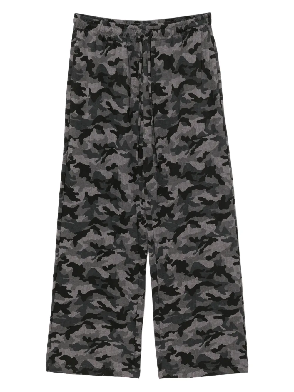 b+ab camouflage-print trousers | Black | Image 1
