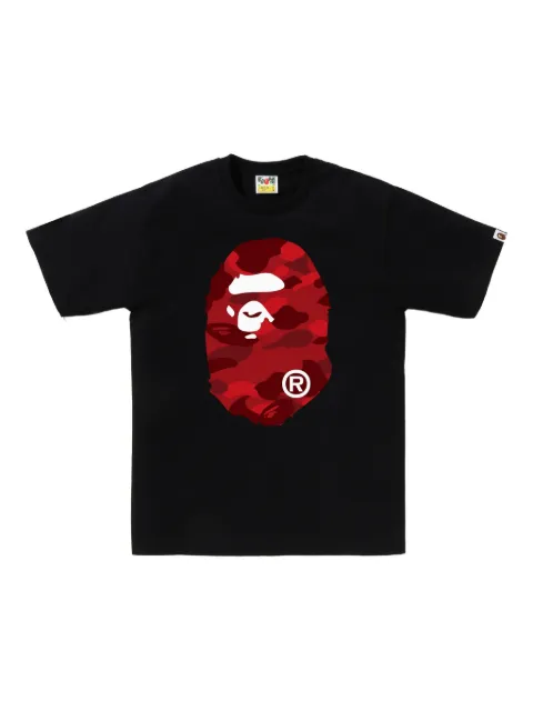 A BATHING APE® camo ape-head T-shirt
