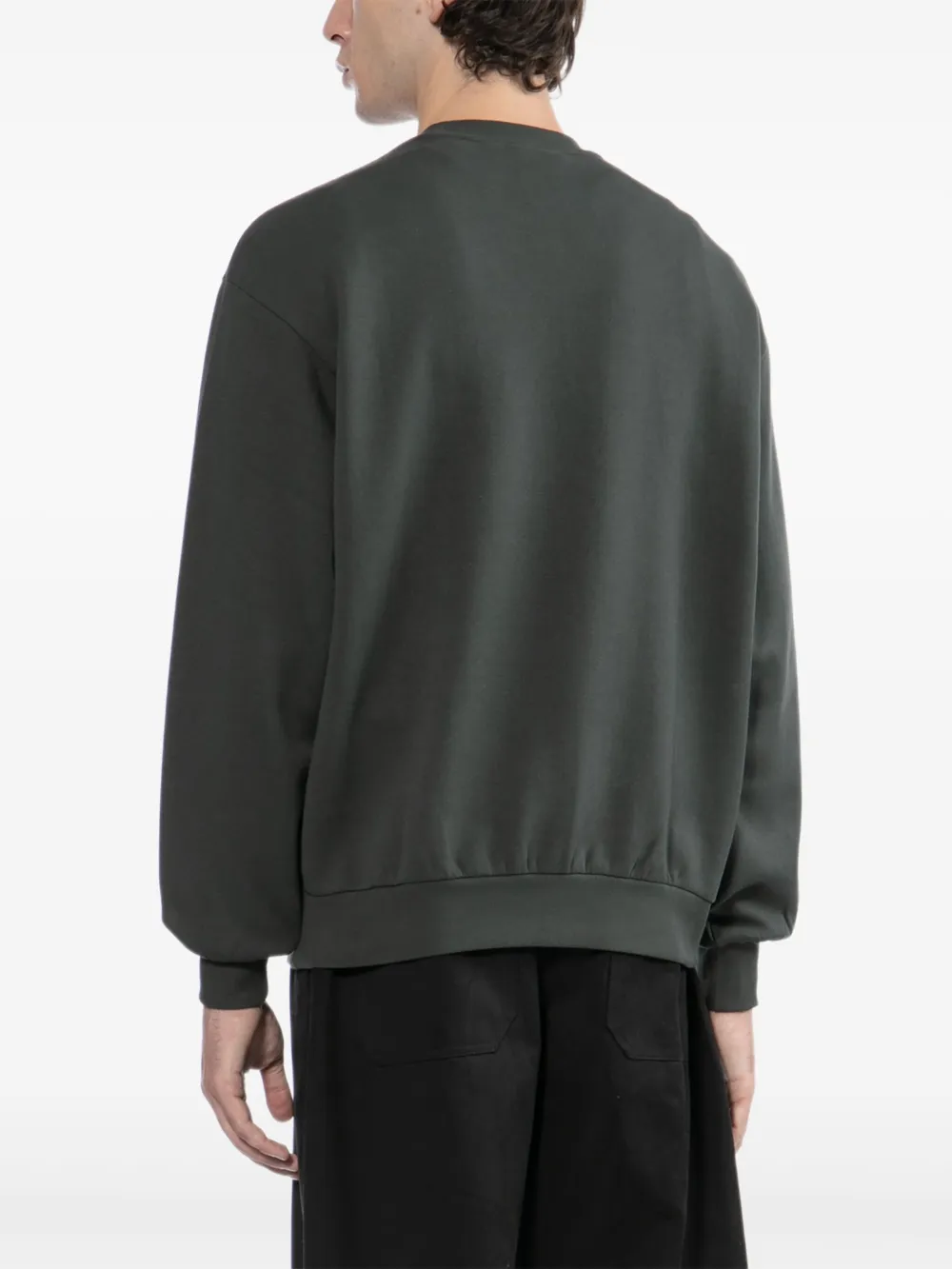 CHOCOOLATE Sweater met logoprint Groen