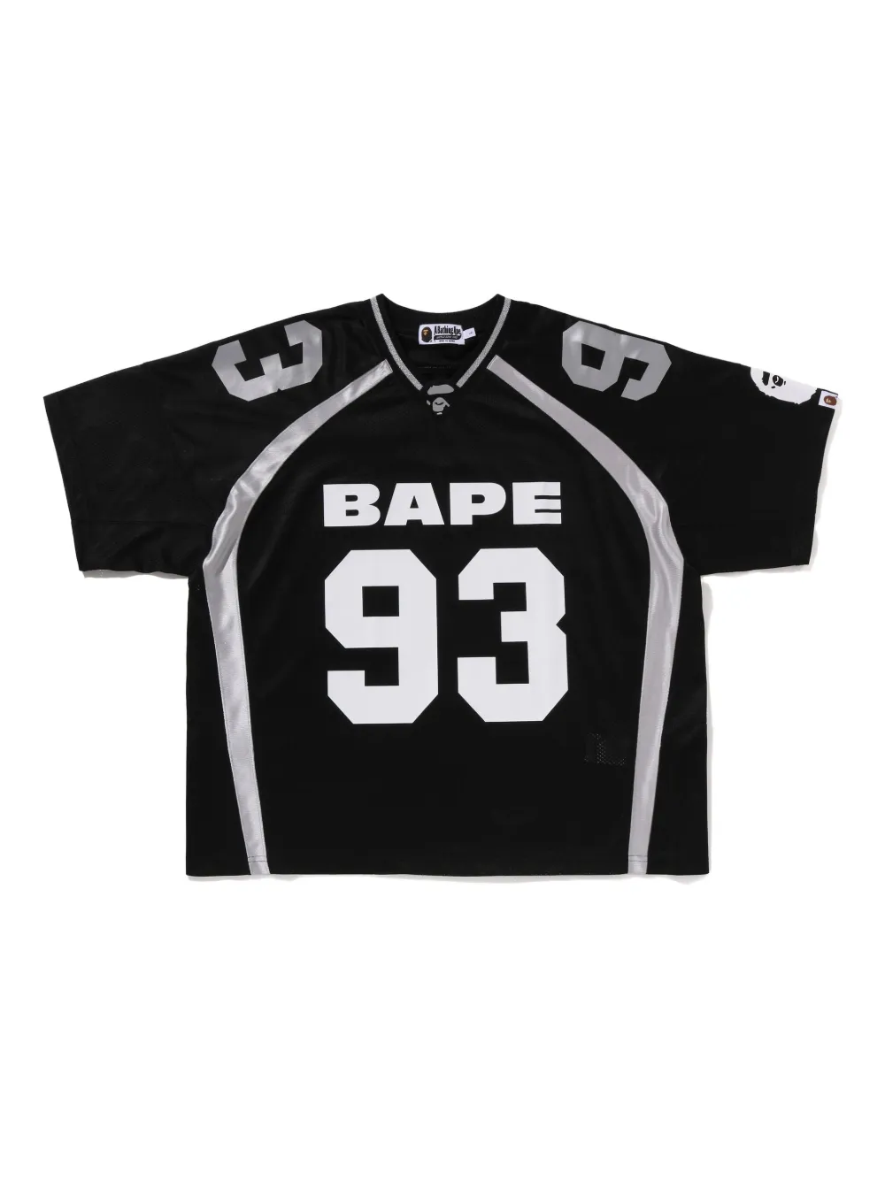 A BATHING APE® 93 number jersey | Black | Image 1