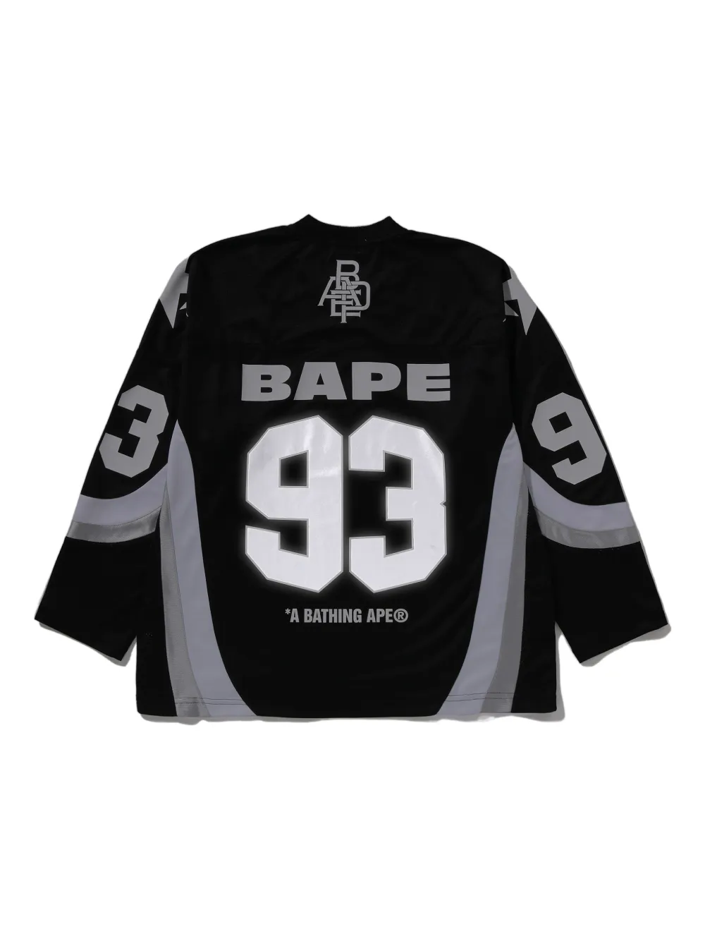A BATHING APE Hockey jersey - Zwart