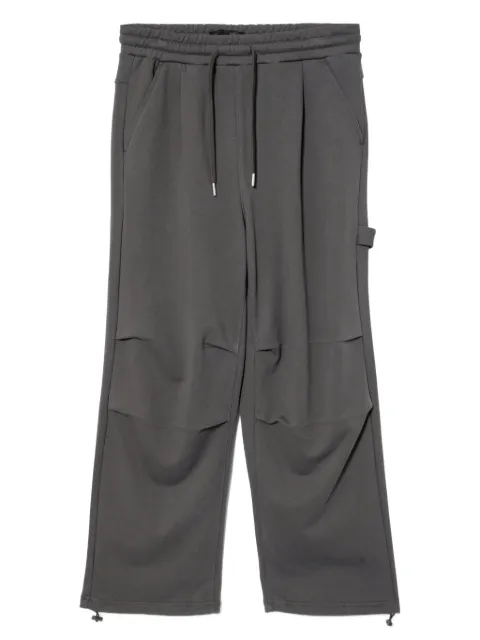 FIVE CM logo patched drawstring track pants 