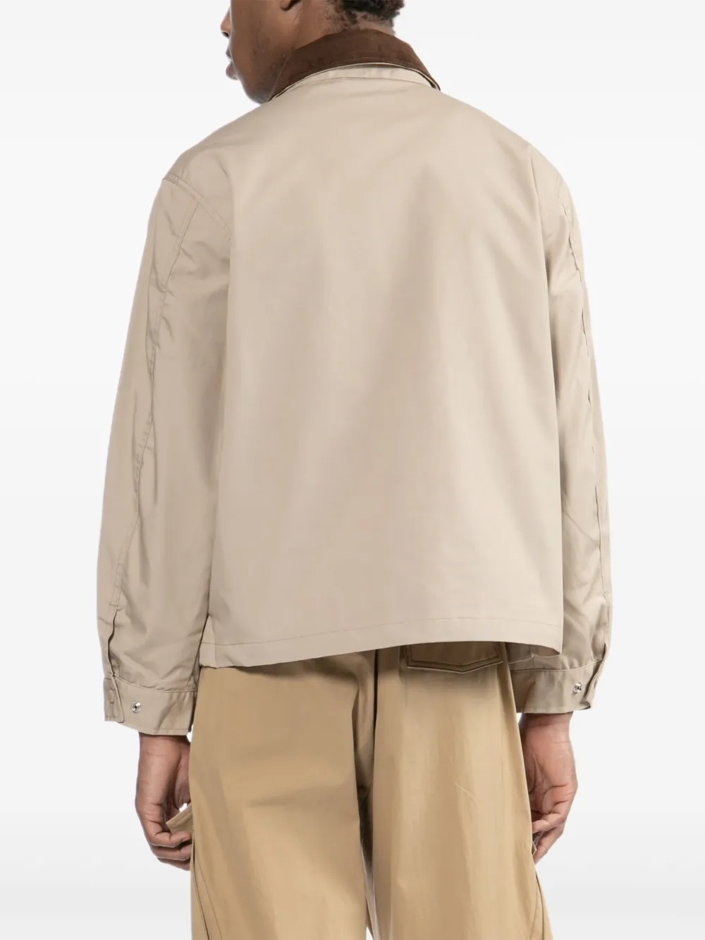 FINGERCROXX Jack met geborduurd logo Beige