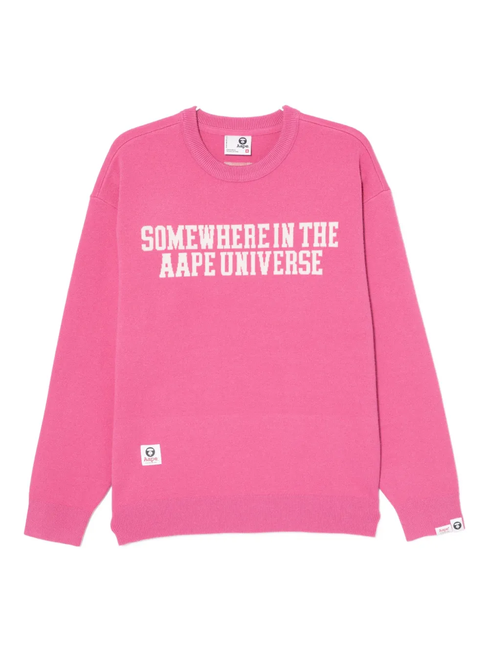 Aape By A Bathing Ape Sweatshirt Mit Logo-print In Animal Print