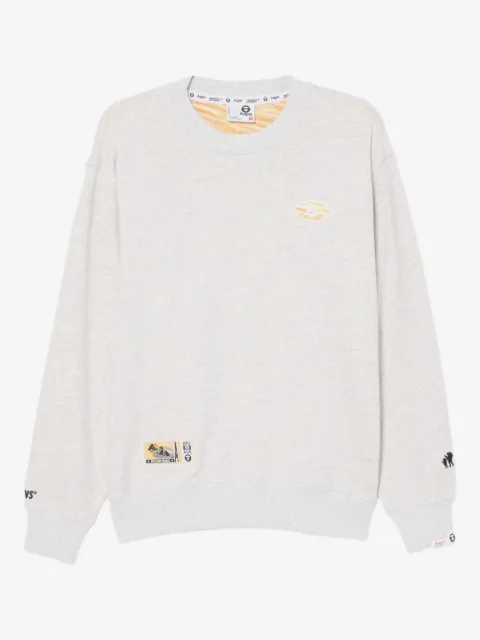AAPE BY *A BATHING APE® logo-embroidered sweatshirt