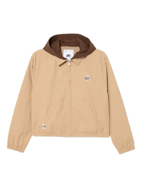 CHOCOOLATE logo-embroidered jacket