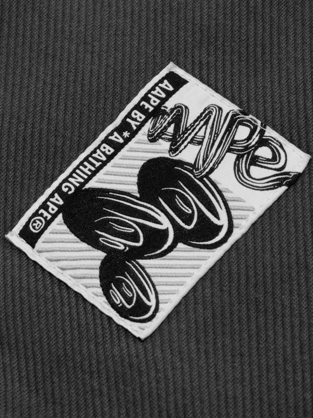 Aape By A Bathing Ape Logo-patch Sweater In Black
