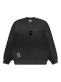 AAPE BY *A BATHING APE® logo-patch sweater - Black