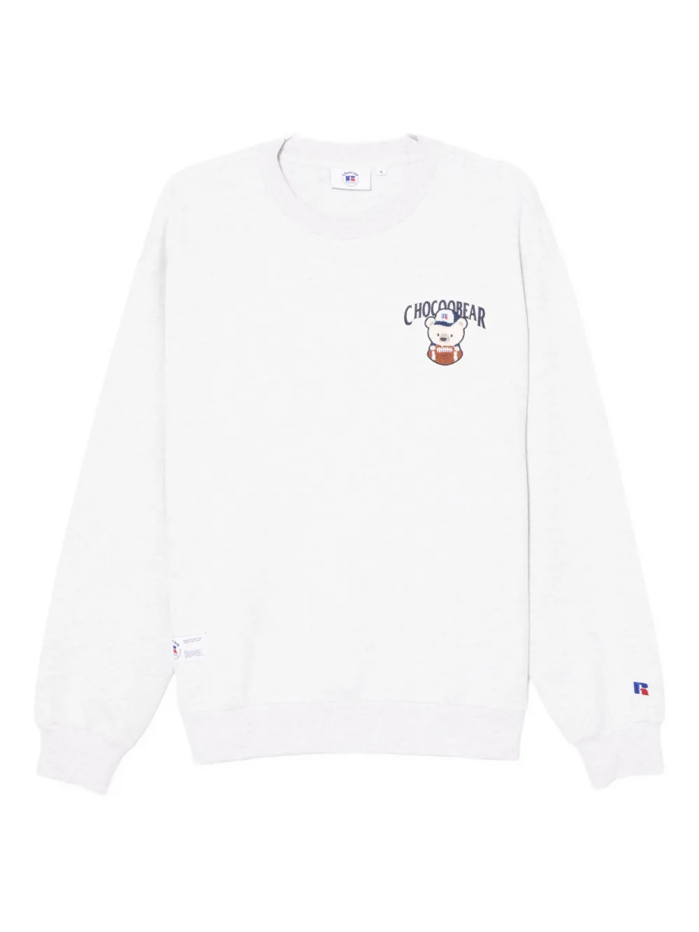 Chocoolate Logo-embroidered Sweatshirt In Gray