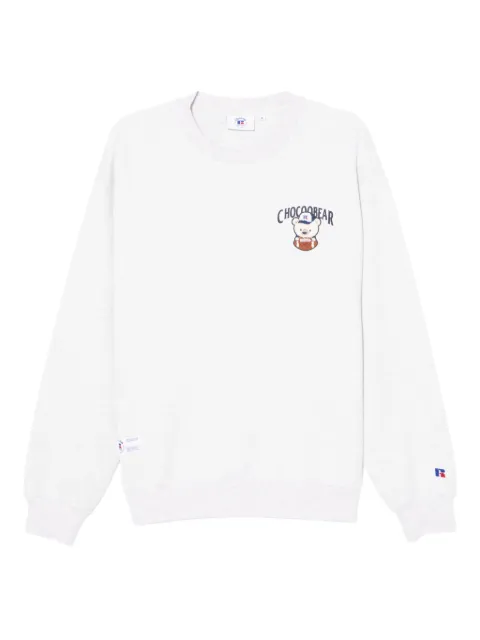 CHOCOOLATE logo-embroidered sweatshirt