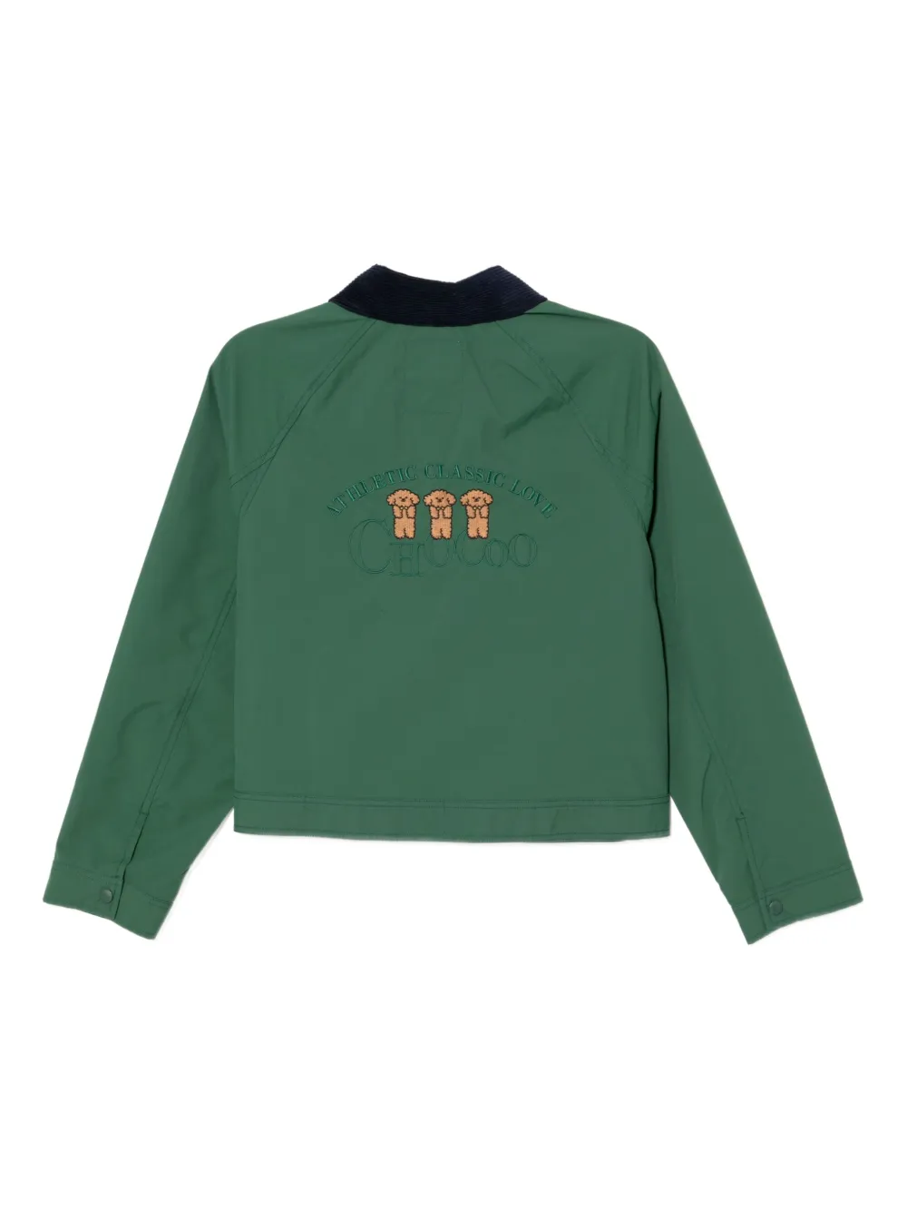 CHOCOOLATE puppy-embroidered jacket | Cropped Jackets | Image 2