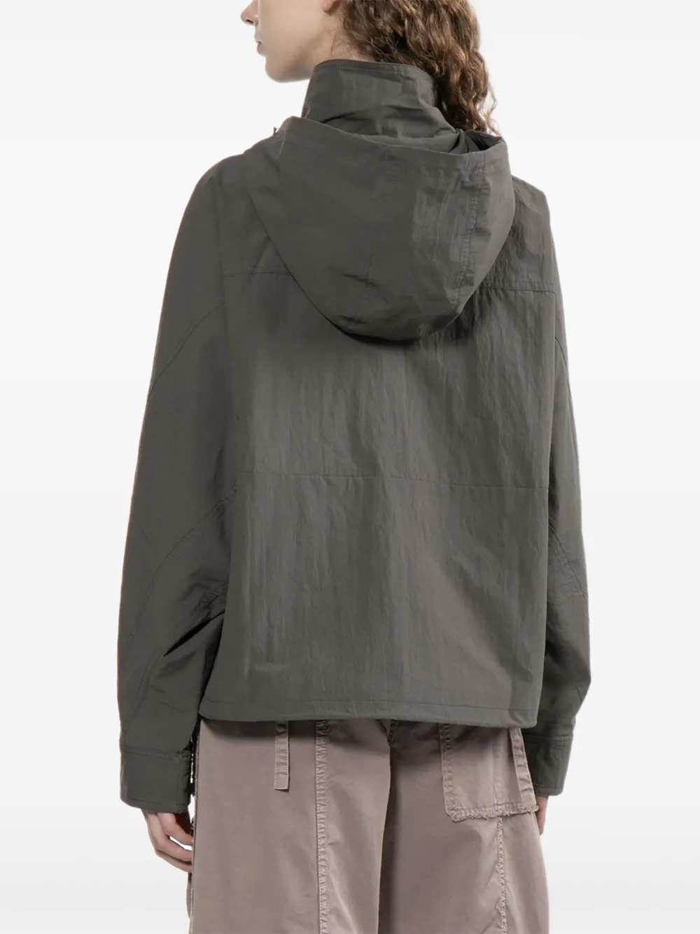 B+ab Hooded Jacket In Animal Print