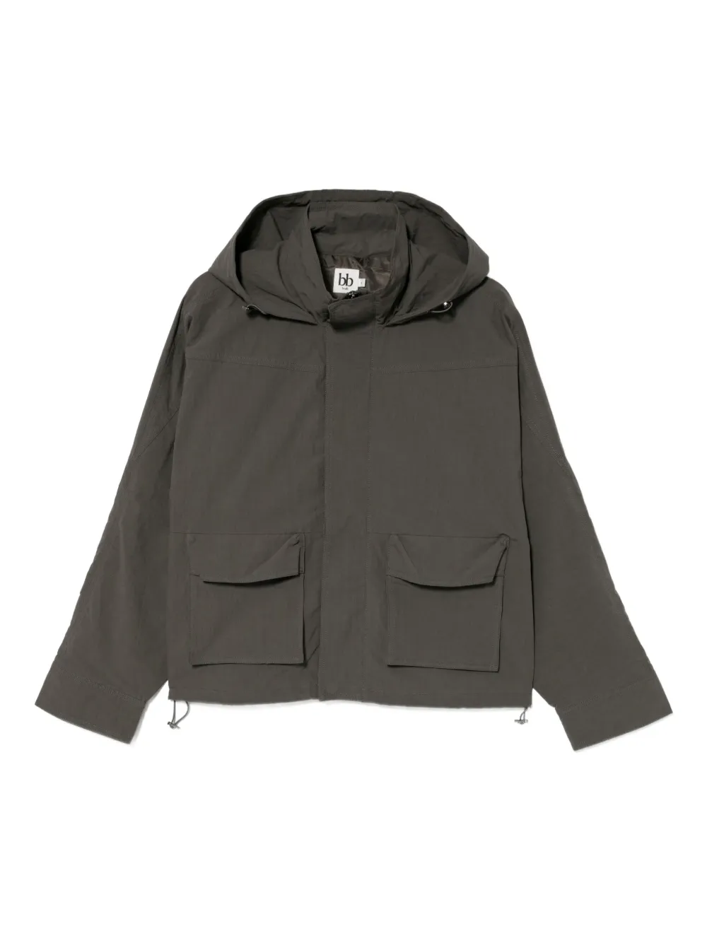 B+ab Hooded Jacket In Animal Print