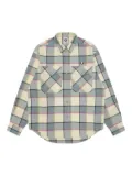 AAPE BY *A BATHING APE® checked shirt - Yellow