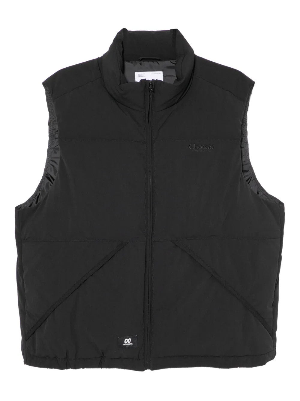 CHOCOOLATE ロゴ ベスト | ブラック | Image 1