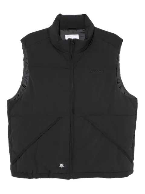 CHOCOOLATE logo-embroidered gilet