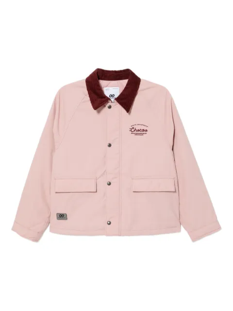 CHOCOOLATE logo-embroidered jacket