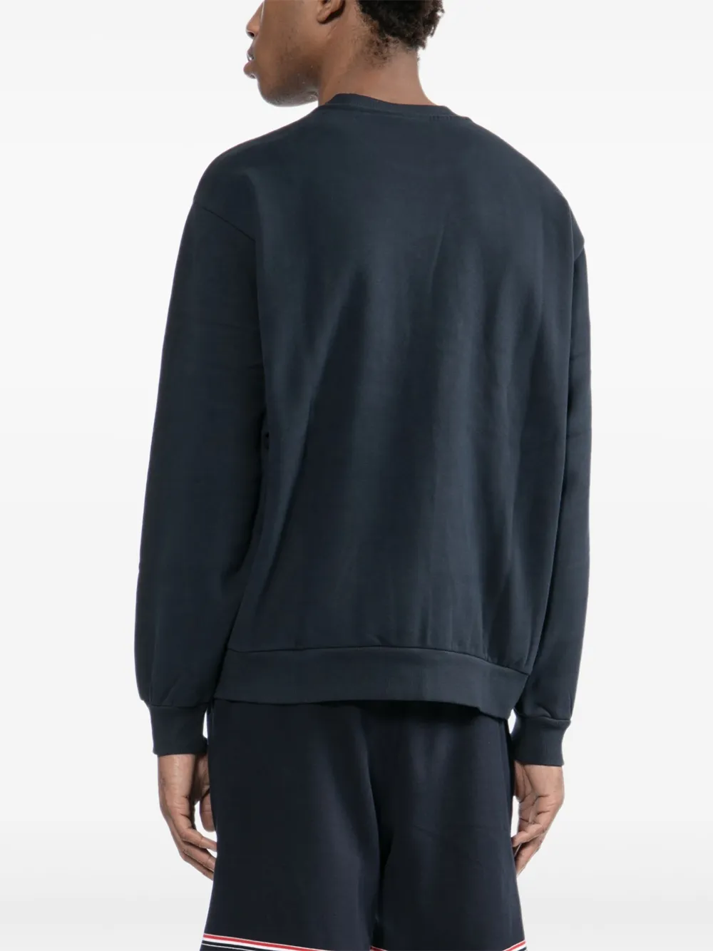 CHOCOOLATE Sweater met logoprint Blauw