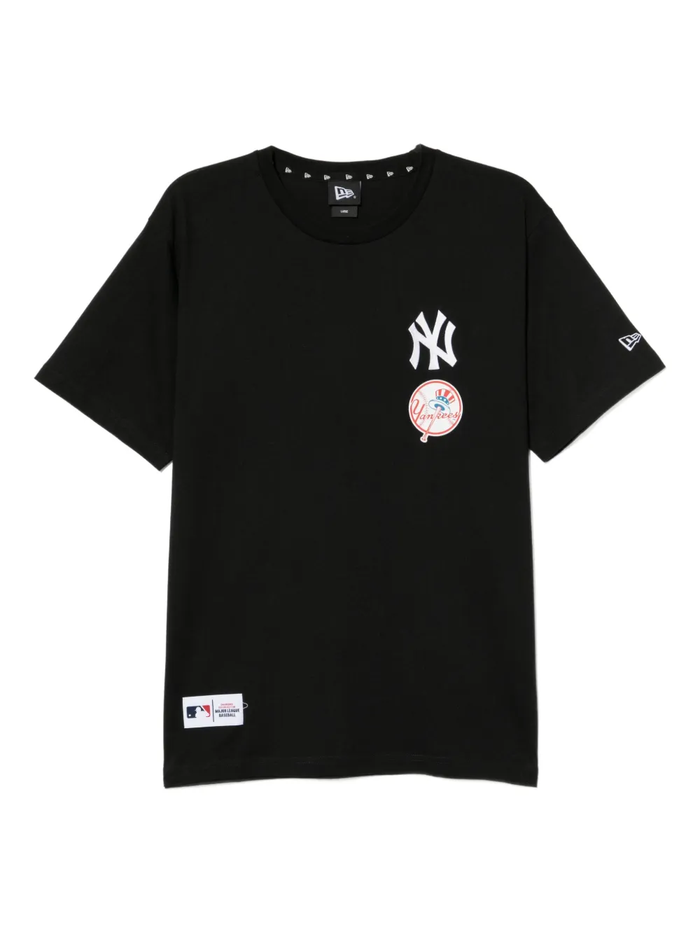 NEW ERA CAP X MLB  logoed t-shirt | Black | Image 1