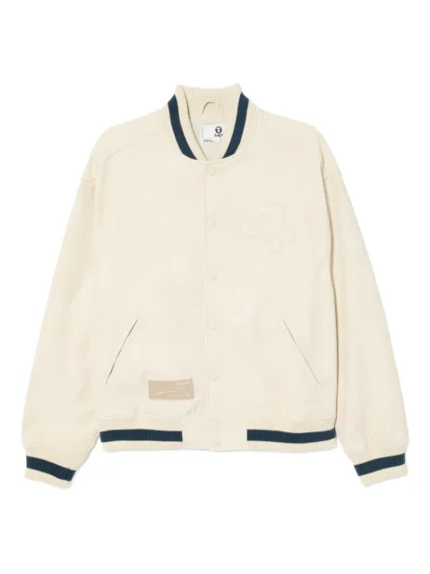 AAPE BY *A BATHING APE® veste à logo embossé
