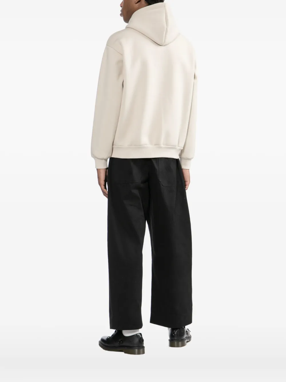 Chocoolate Logo-patched Hoodie In Neutral