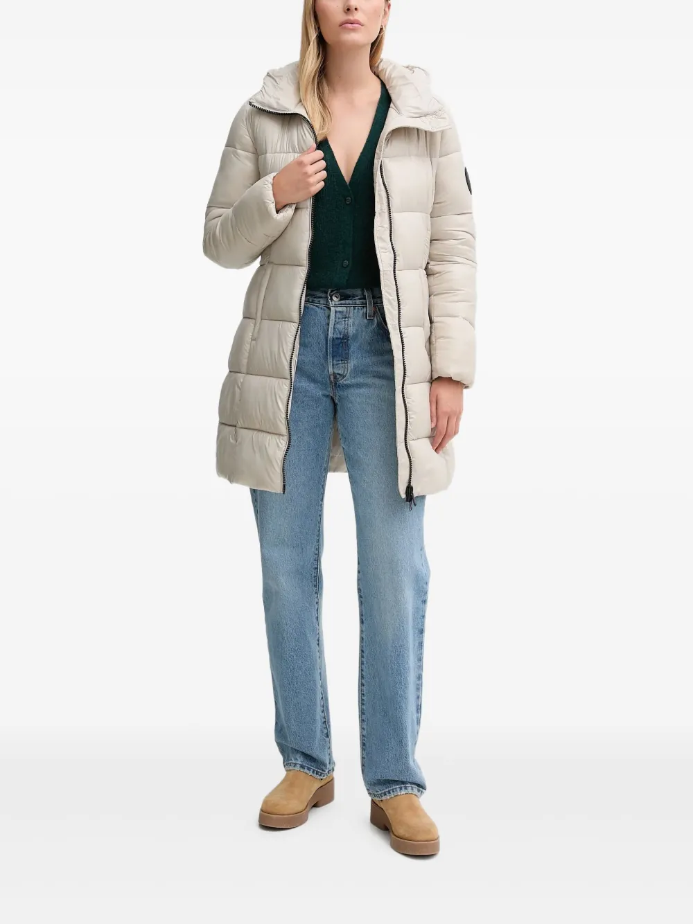 Save The Duck hooded coat | Single Breasted Coats | Image 2