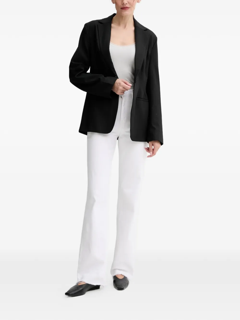  Samsoe Samsoe Notched-lapel Blazer - Black 