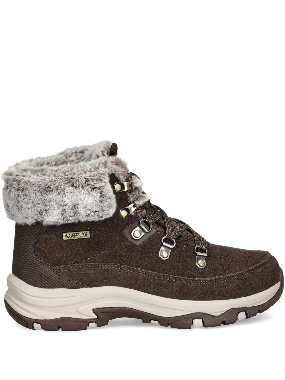 Skechers bottines Snow Worries | marron | Image 1