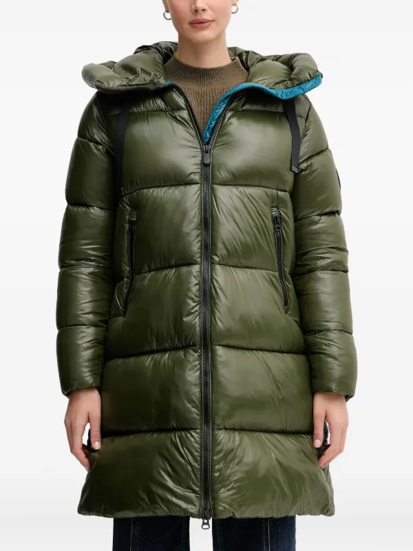 Save The Duck Isabel パデッドコート | グリーン | FARFETCH JP