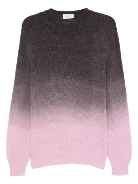 Tintoria Mattei gradient-effect crew-neck sweater 
