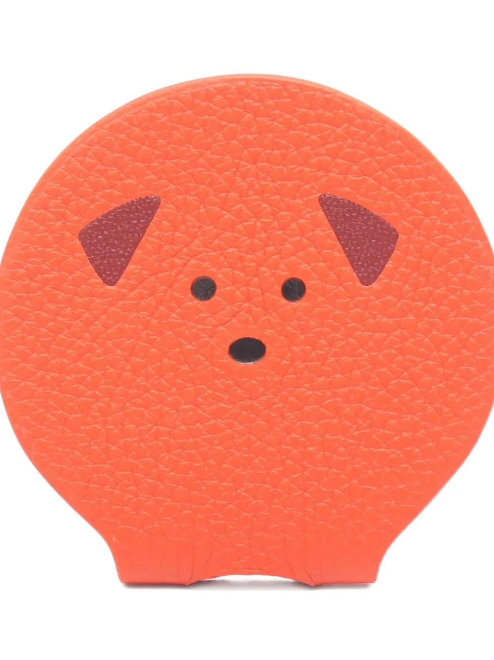 Pre-owned Hermes 2020 Petite Ash Mirror In Orange