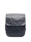 CHANEL Pre-Owned 1996-1997 leather signature interlocking CC logo backpack - Blue