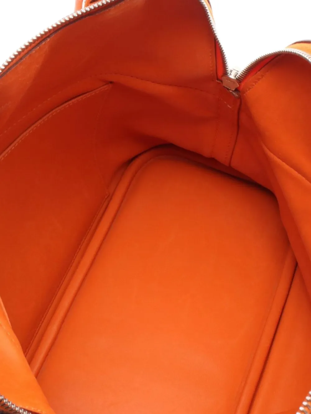 Pre-owned Hermes 2008 Bolide 31 Two-way Handbag In Orange