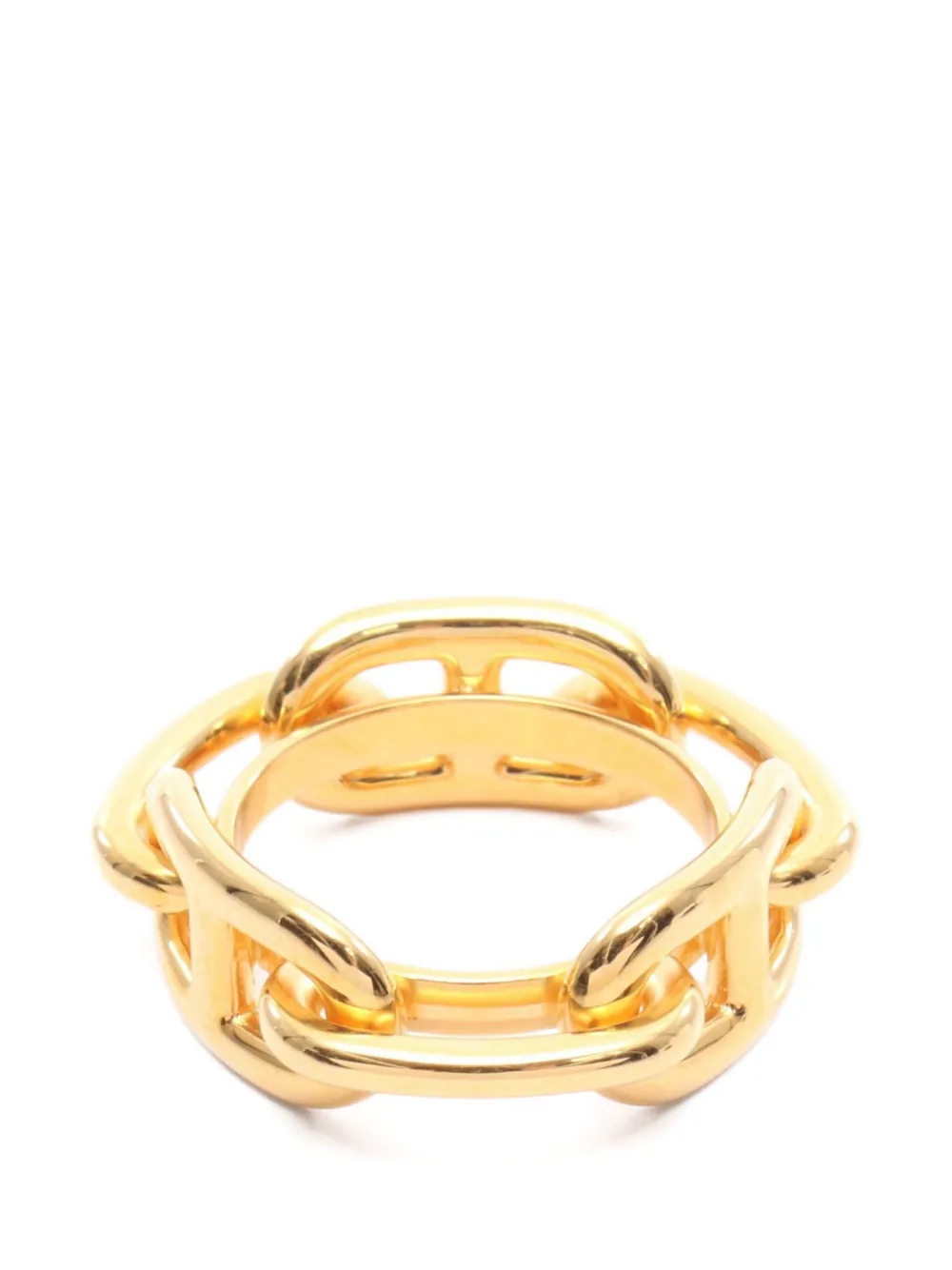 Hermès Pre-Owned 2010s Chaîne d'Ancre scarf ring | Image 2