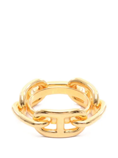 Hermès Pre-Owned 2010s Chaîne d'Ancre scarf ring