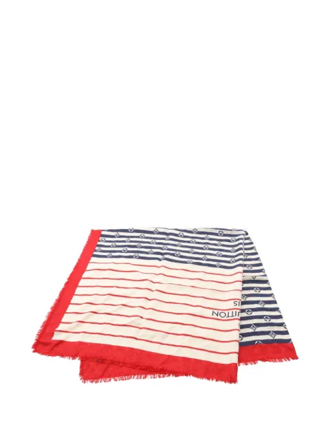 Louis Vuitton Pre-Owned 2019 LV Escale Etor Pareo summer stripe shawl