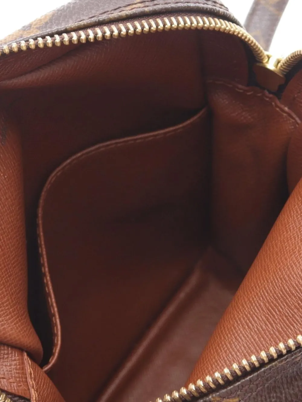 Pre-owned Louis Vuitton 2003 Amazon Monogram Shoulder Bag In Brown