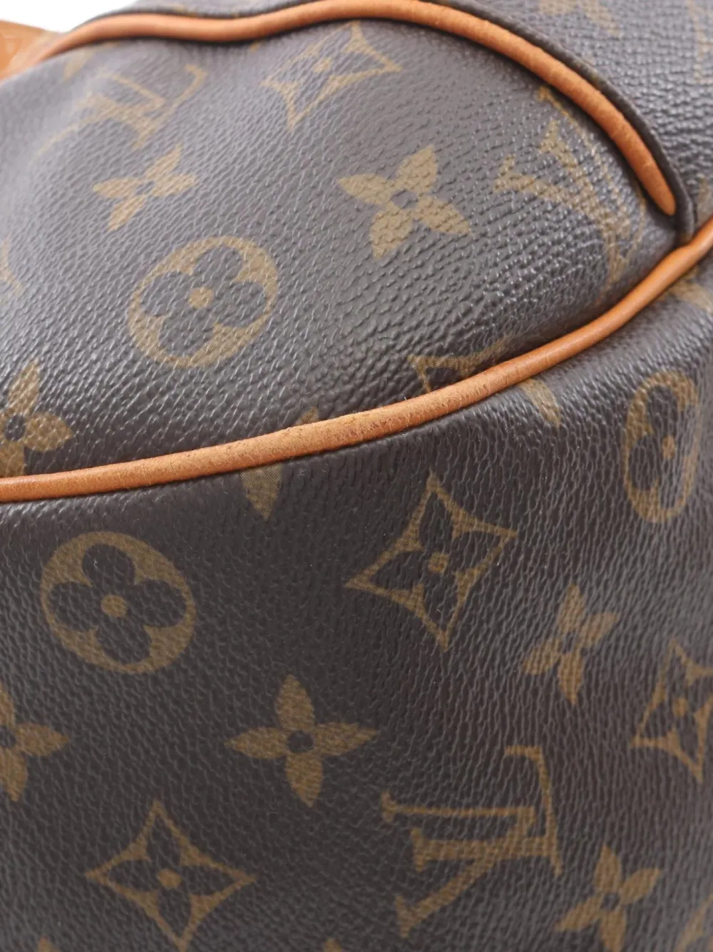 Pre-owned Louis Vuitton 2009 Galliera Pm Shoulder Bag In Brown