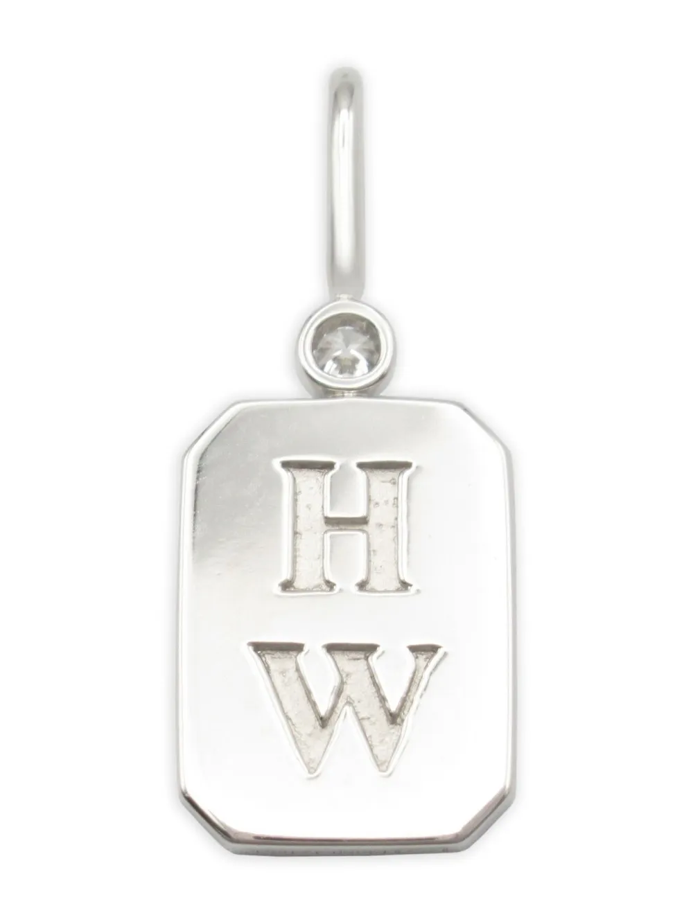 Harry Winston 2010s HW logo diamond pendant | Image 2