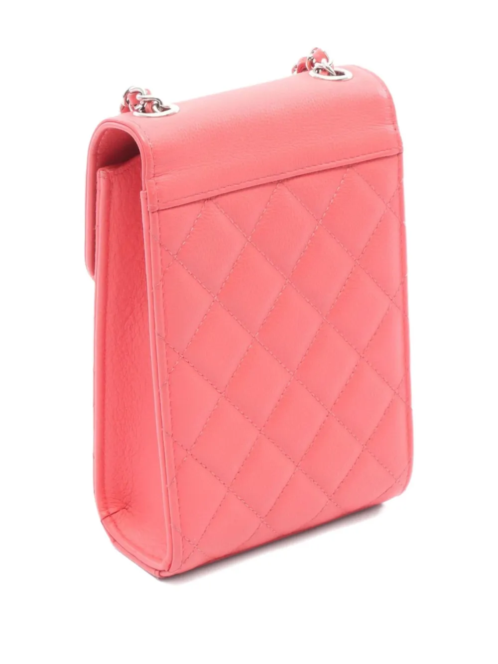 CHANEL Pre-Owned 2019 Half Coco Mark matelassé shoulder bag | Pre-Owned | Image 2