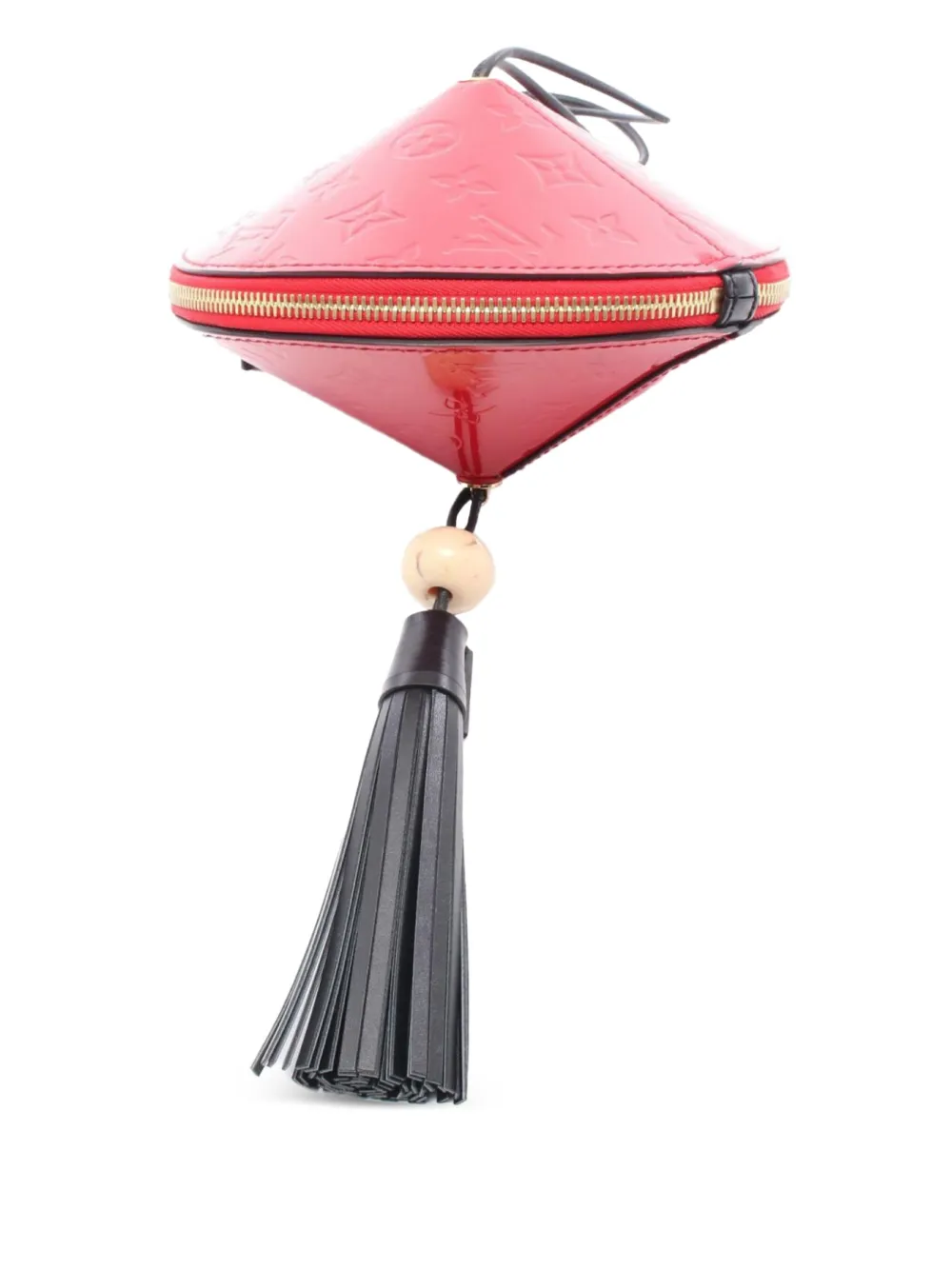 Louis Vuitton Pre-Owned 2019 Tupi Monogram-Vernis clutch - Rood
