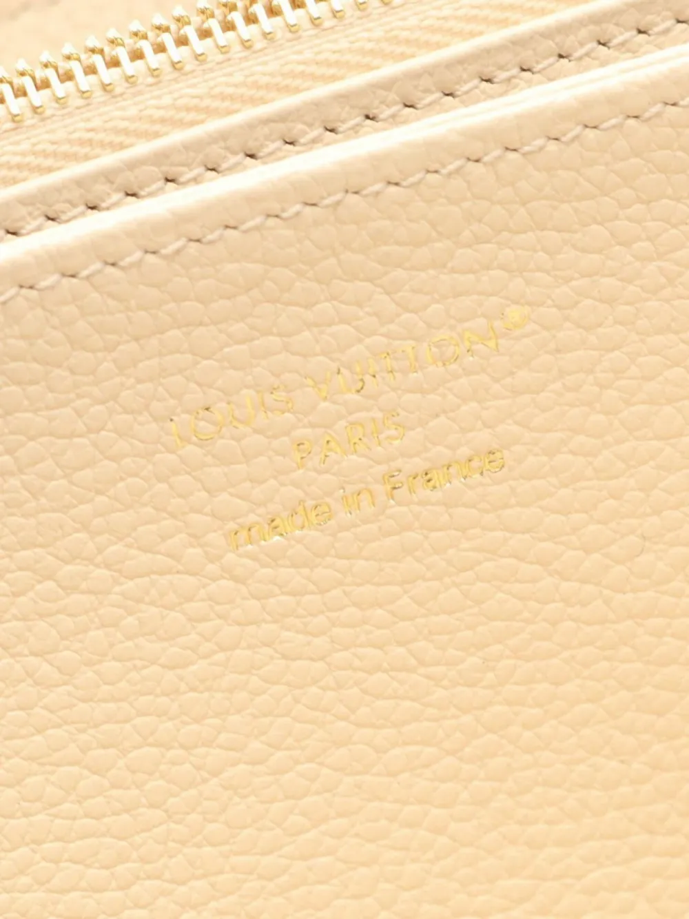 Pre-owned Louis Vuitton 2021 Zippy Monogram Empreinte Wallet In Neutral