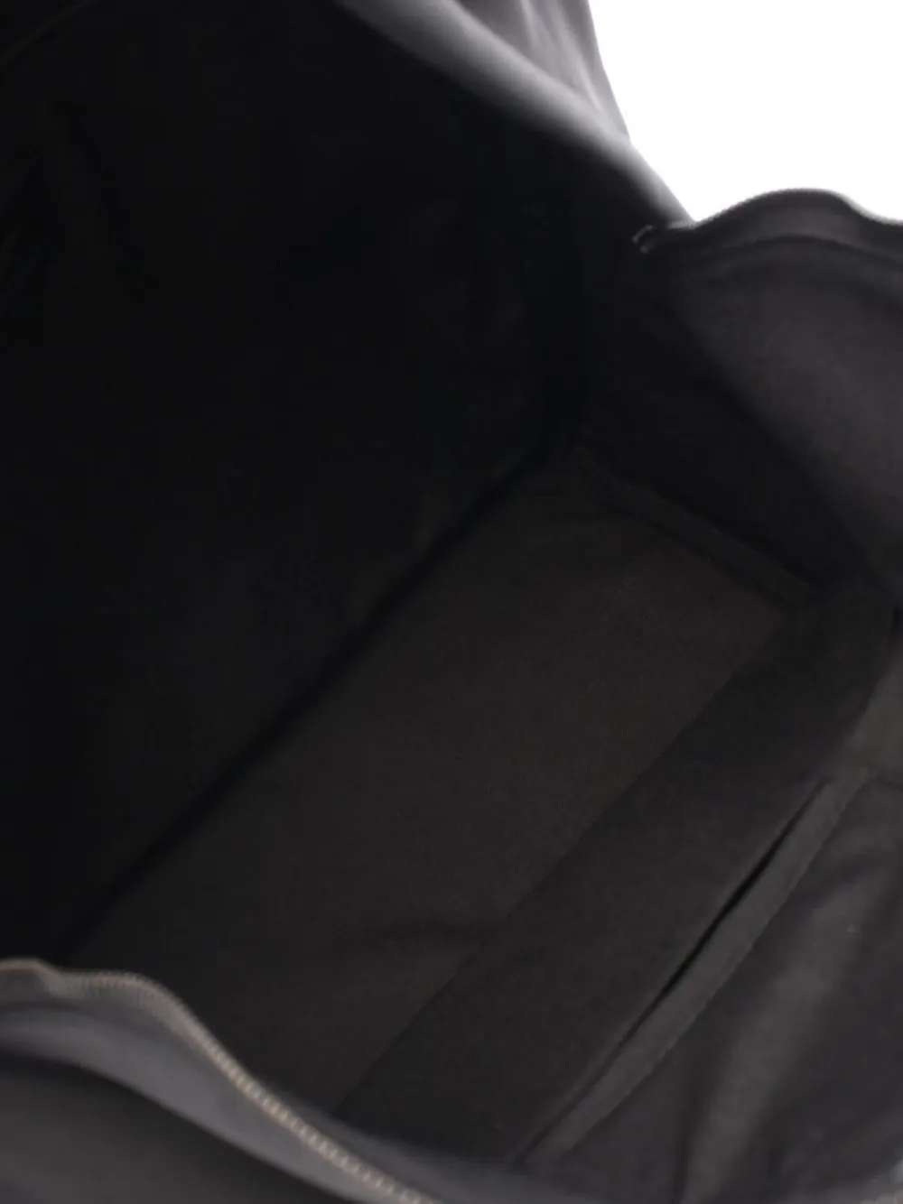 Pre-owned Saint Laurent 2010s Leather-trimmed Nylon Backpack In Black