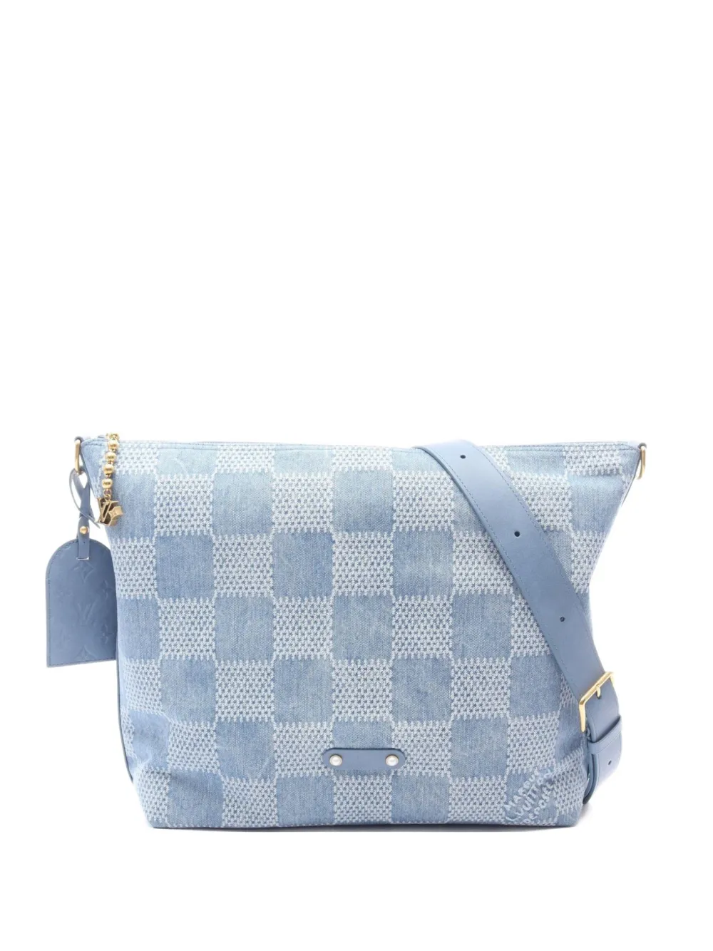 Louis Vuitton Pre-Owned  2021 Damier Denim Vagabond crossbody bag | Blue | Image 1