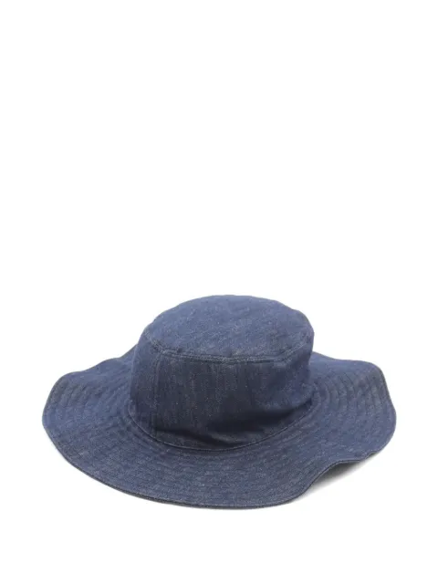 Prada Pre-Owned sombrero de verano de mezclilla 2010