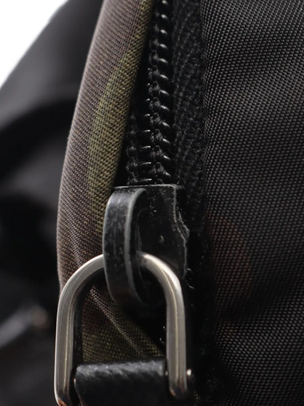 Pre-owned Prada 2010's Camouflage-pattern Backpack In Black